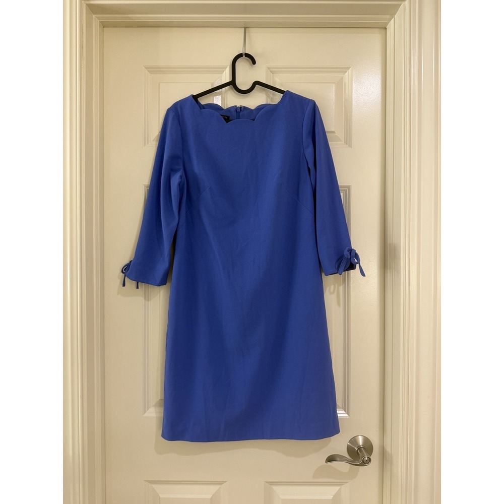 talbots women blue dress size 4P